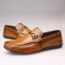 Men Morden Style Genuine Leather Driving Flats Men Morden Style Genuine Leather Driving Flats