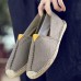 Men Casual Hand Stitching Canvas Espadrille Loafers Flats Men Casual Hand Stitching Canvas Espadrille Loafers Flats