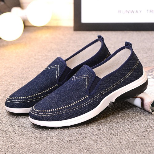 Men Casual Soft Lightweight Canvas Shoes Flats Men Casual Soft Lightweight Canvas Shoes Flats