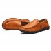 Men Hand-made Knitted Sewing Soft Business Casual Flats Men Hand-made Knitted Sewing Soft Business Casual Flats