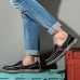 Men Soft Comfortable Knitted Fabric Slip-on Canvas Flats Men Soft Comfortable Knitted Fabric Slip-on Canvas Flats