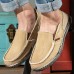 Men Soft Comfortable Knitted Fabric Slip-on Canvas Flats Men Soft Comfortable Knitted Fabric Slip-on Canvas Flats