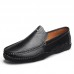 Men Soft Casual Decorative Stitching Slip On Flats Men Soft Casual Decorative Stitching Slip On Flats