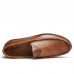Men Soft Casual Decorative Stitching Slip On Flats Men Soft Casual Decorative Stitching Slip On Flats