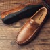 Men Soft Casual Decorative Stitching Slip On Flats Men Soft Casual Decorative Stitching Slip On Flats