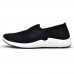 Men Soft Lightweight Breathable Elastic Band Slip-on Flats Men Soft Lightweight Breathable Elastic Band Slip-on Flats