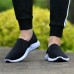 Men Soft Lightweight Breathable Elastic Band Slip-on Flats Men Soft Lightweight Breathable Elastic Band Slip-on Flats