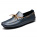 Men Casual Genuine Leather Slip-on Loafers Soft Flats Men Casual Genuine Leather Slip-on Loafers Soft Flats