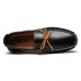 Men Casual Genuine Leather Slip-on Loafers Soft Flats Men Casual Genuine Leather Slip-on Loafers Soft Flats
