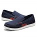 Men Lightweight Soft Canvas Casual Leisure Daily Loafers Men Lightweight Soft Canvas Casual Leisure Daily Loafers