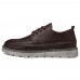 Men Soft Casual Stitching Platform Leather Loafers Men Soft Casual Stitching Platform Leather Loafers