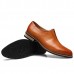 Men Casual Business Comfy Genuine Leather Flat Loafers Slip On Oxfords Men Casual Business Comfy Genuine Leather Flat Loafers Slip On Oxfords