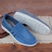 Men Comfy Breathable Hollow Outs Denim Cloth Slip On Loafers Soft Flats Shoes Men Comfy Breathable Hollow Outs Denim Cloth Slip On Loafers Soft Flats Shoes