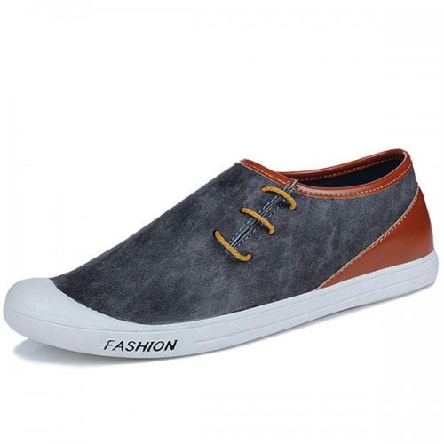 Men Breathable Hand Stitching Casual Leather Flats Men Breathable Hand Stitching Casual Leather Flats