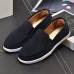 Men Soft Comfortable breathable Knitted Fabric Keep Warm Flats Men Soft Comfortable breathable Knitted Fabric Keep Warm Flats