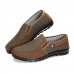 Men Slip On Soft Casual Suede Shoes Flat Outdoor Loafers Men Slip On Soft Casual Suede Shoes Flat Outdoor Loafers