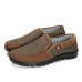 Men Slip On Soft Casual Suede Shoes Flat Outdoor Loafers Men Slip On Soft Casual Suede Shoes Flat Outdoor Loafers