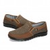 Men Slip On Soft Casual Suede Shoes Flat Outdoor Loafers Men Slip On Soft Casual Suede Shoes Flat Outdoor Loafers