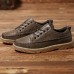 Menico Men Soft Hand Stitching Platform Microfiber Loafers Menico Men Soft Hand Stitching Platform Microfiber Loafers