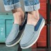 Men Canvas Casual Soft Stitching Leisure Flats Men Canvas Casual Soft Stitching Leisure Flats
