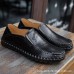 Men Soft Microfiber Casual Business Hand Stitching Flats Men Soft Microfiber Casual Business Hand Stitching Flats