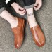 Comfy Men Casual Soft Sole Genuine Leather Flats Loafers Comfy Men Casual Soft Sole Genuine Leather Flats Loafers