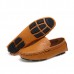 US Size 6.5-12 Men Flat Casual Outdoor Leather Soft Comfortable Flats Loafers Shoes US Size 6.5-12 Men Flat Casual Outdoor Leather Soft Comfortable Flats Loafers Shoes