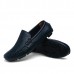US Size 6.5-12 Men Flat Casual Outdoor Leather Soft Comfortable Flats Loafers Shoes US Size 6.5-12 Men Flat Casual Outdoor Leather Soft Comfortable Flats Loafers Shoes