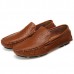 US Size 6.5-12 Men Flat Casual Outdoor Leather Soft Comfortable Flats Loafers Shoes US Size 6.5-12 Men Flat Casual Outdoor Leather Soft Comfortable Flats Loafers Shoes