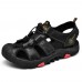 Comfy Genuine Leather Soft Soles Outdoor Hiking Sandals Comfy Genuine Leather Soft Soles Outdoor Hiking Sandals