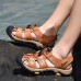 Comfy Genuine Leather Soft Soles Outdoor Hiking Sandals Comfy Genuine Leather Soft Soles Outdoor Hiking Sandals