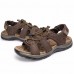 US Size 6-9.5 Men Casual Outdoor Leather Sandals Breathable Comfortable Beach Flat Shoes US Size 6-9.5 Men Casual Outdoor Leather Sandals Breathable Comfortable Beach Flat Shoes