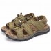 US Size 6-9.5 Men Casual Outdoor Leather Sandals Breathable Comfortable Beach Flat Shoes US Size 6-9.5 Men Casual Outdoor Leather Sandals Breathable Comfortable Beach Flat Shoes