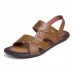 Men Casual Breathable Two Way Wear Microfiber Leather Sandals Summer Shoes Men Casual Breathable Two Way Wear Microfiber Leather Sandals Summer Shoes