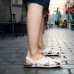 Men Soft Genuine Leather Beach Slippers Sandals Slip On Shoes Men Soft Genuine Leather Beach Slippers Sandals Slip On Shoes