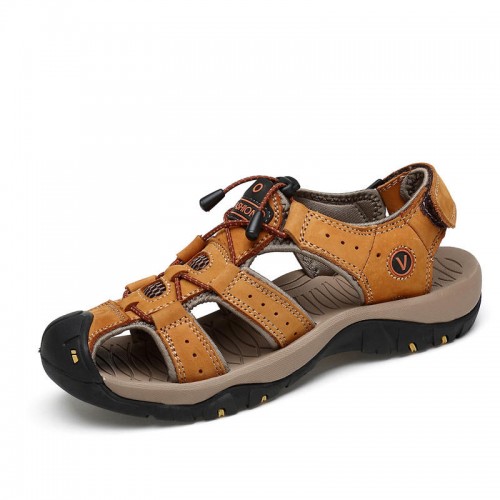 Men Toe Protection Soft Sole Beach Outdoor Sandals Men Toe Protection Soft Sole Beach Outdoor Sandals