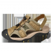 Men Soft Comfy Outdoor Hiking Leather Slipper Sandals Men Soft Comfy Outdoor Hiking Leather Slipper Sandals