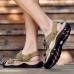 Men Soft Comfy Outdoor Hiking Leather Slipper Sandals Men Soft Comfy Outdoor Hiking Leather Slipper Sandals