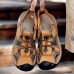 Men Soft Comfy Outdoor Hiking Leather Slipper Sandals Men Soft Comfy Outdoor Hiking Leather Slipper Sandals