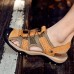 Men Soft Comfy Outdoor Hiking Leather Slipper Sandals Men Soft Comfy Outdoor Hiking Leather Slipper Sandals