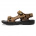 Men Soft Genuine Leather Beach Casual Daily Sandals Men Soft Genuine Leather Beach Casual Daily Sandals