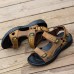Men Soft Genuine Leather Beach Casual Daily Sandals Men Soft Genuine Leather Beach Casual Daily Sandals