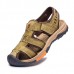 Men Breathable Anti-collision Toe Hook Loop Outdoor Sandals Men Breathable Anti-collision Toe Hook Loop Outdoor Sandals