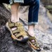 Men Breathable Anti-collision Toe Hook Loop Outdoor Sandals Men Breathable Anti-collision Toe Hook Loop Outdoor Sandals