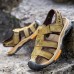 Men Breathable Anti-collision Toe Hook Loop Outdoor Sandals Men Breathable Anti-collision Toe Hook Loop Outdoor Sandals
