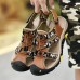 Soft Sole Outdoor Hollow Out Hiking Camouflage Band Beach Sandals Soft Sole Outdoor Hollow Out Hiking Camouflage Band Beach Sandals
