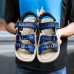 Men Breathable Knitted Comfy Outdoor Hook Loop Sandals Men Breathable Knitted Comfy Outdoor Hook Loop Sandals