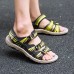Men Breathable Knitted Comfy Outdoor Hook Loop Sandals Men Breathable Knitted Comfy Outdoor Hook Loop Sandals