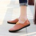 Men Breathable Hollow Outs Genuine Leather Sandals Two Way Wear Shoes Men Breathable Hollow Outs Genuine Leather Sandals Two Way Wear Shoes