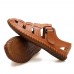Large Size Men Soft Cow Leather Hand Stitching Hook Loop Sandals Large Size Men Soft Cow Leather Hand Stitching Hook Loop Sandals